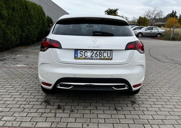 Citroen DS4 cena 39900 przebieg: 165484, rok produkcji 2014 z Częstochowa małe 326